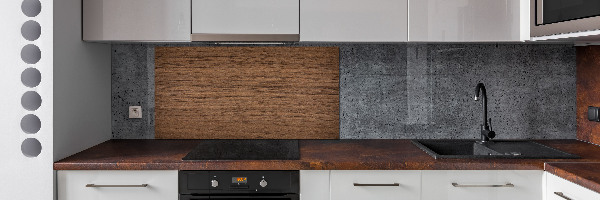 Panel para cocina Fondo de madera