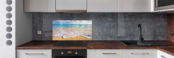 Panel para cocina Playa hawaiana
