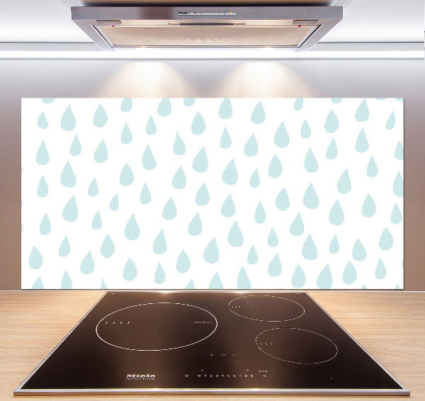 Panel para cocina Gotas
