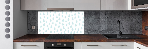 Panel para cocina Gotas
