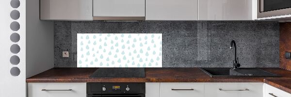 Panel para cocina Gotas