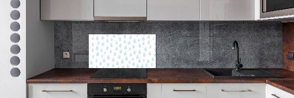 Panel para cocina Gotas