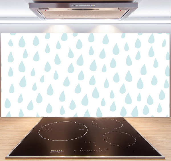 Panel para cocina Gotas