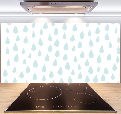 Panel para cocina Gotas