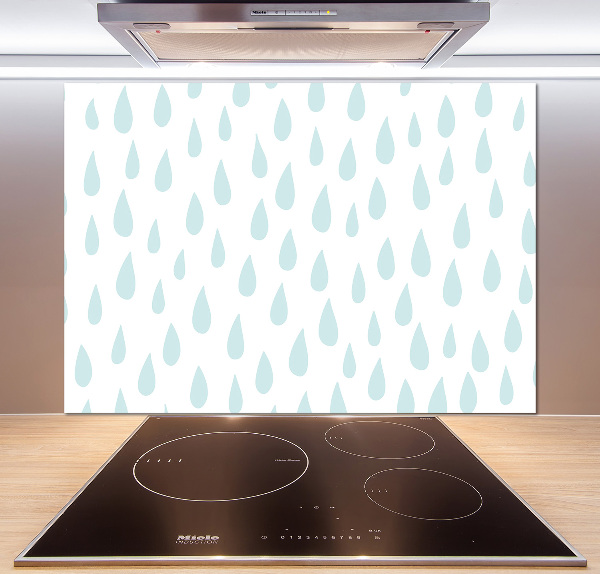 Panel para cocina Gotas