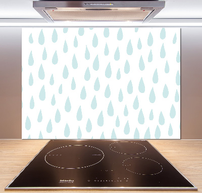 Panel para cocina Gotas