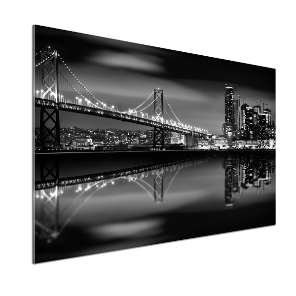 Salpicadero de cocina San Francisco de noche