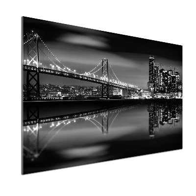 Salpicadero de cocina San Francisco de noche