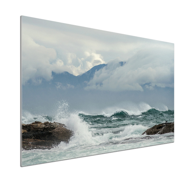 Panel de pared de cocina Mar agitado