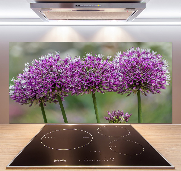 Salpicadero de cocina Flor de ajo