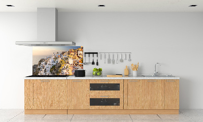 Salpicadero de cocina Santorini, Grecia