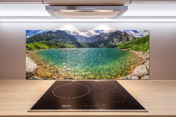 Panel para cocina Lago en las montañas