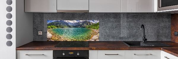 Panel para cocina Lago en las montañas