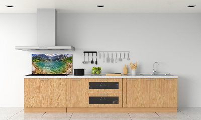 Panel para cocina Lago en las montañas