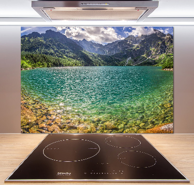 Panel para cocina Lago en las montañas