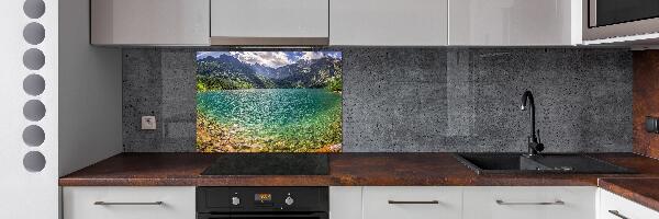 Panel para cocina Lago en las montañas
