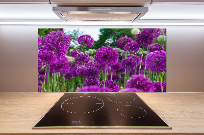 Panel para cocina flores de ajo