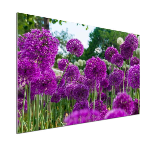 Panel para cocina flores de ajo