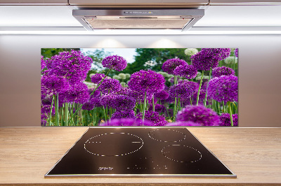 Panel para cocina flores de ajo