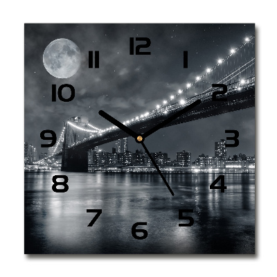 Reloj cuadrado Puente de Brooklyn