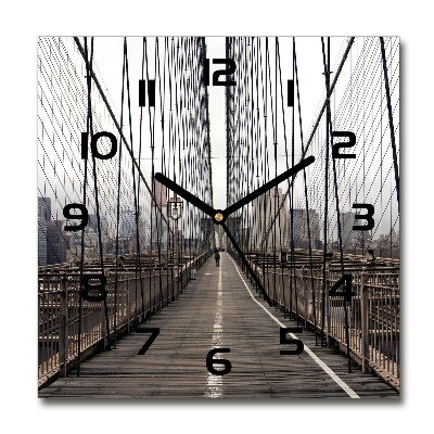 Reloj cuadrado Puente de Brooklyn