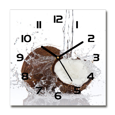 Reloj de pared cuadrado Coco