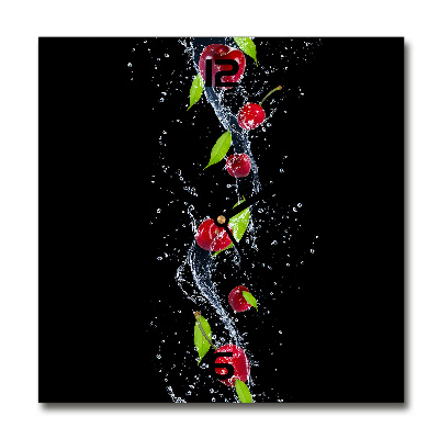 Reloj cuadrado Guindas