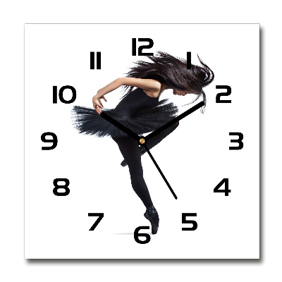 Reloj cuadrado Bailarina
