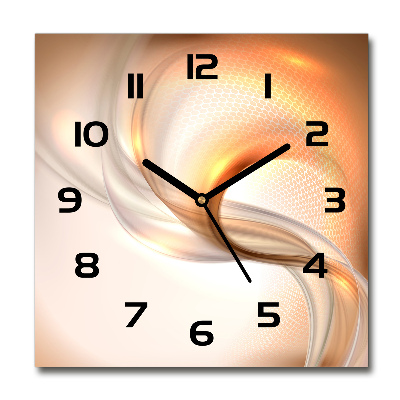 Reloj cuadrado Fondo abstracto