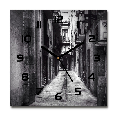 Reloj cuadrado Barcelona, ​​España