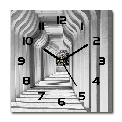 Reloj de pared cuadrado Corredor
