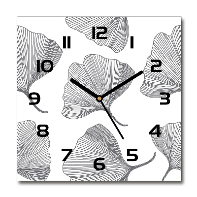 Reloj cuadrado Gingko