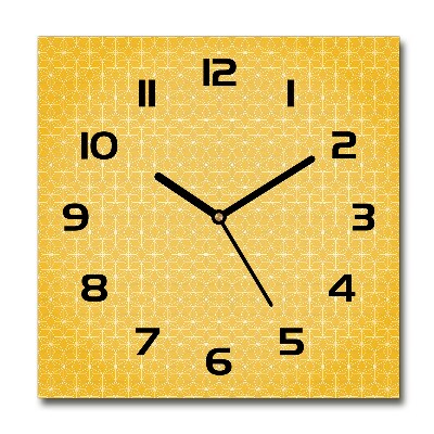 Reloj de pared cuadrado Estrellas
