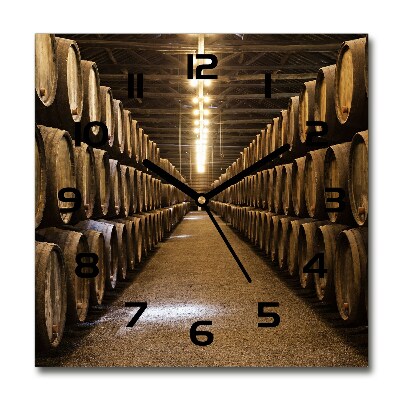 Reloj de pared cuadrado Bodega de Oporto