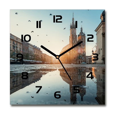 Reloj cuadrado Cracovia, Polonia