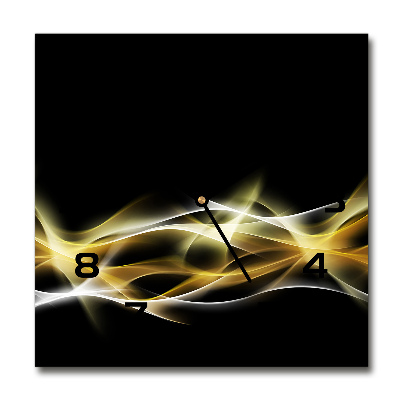 Reloj cuadrado Abstracción de la luz