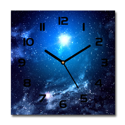 Reloj de pared cuadrado Nebulosa