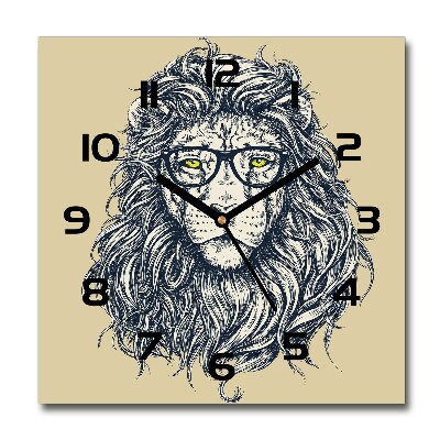 Reloj cuadrado León hipster