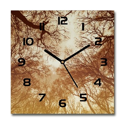 Reloj cuadrado Bosque