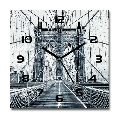 Reloj cuadrado Puente de Brooklyn