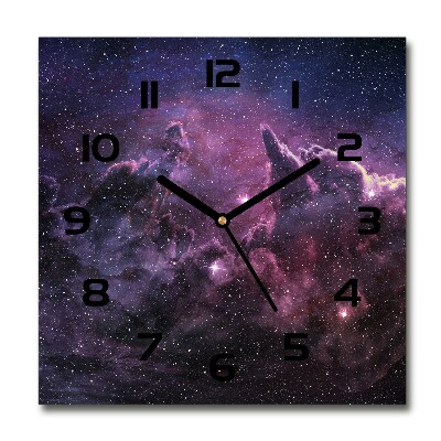 Reloj de pared cuadrado Nebulosa