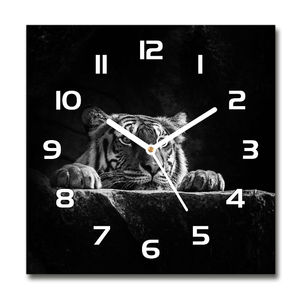 Reloj cuadrado Tigre