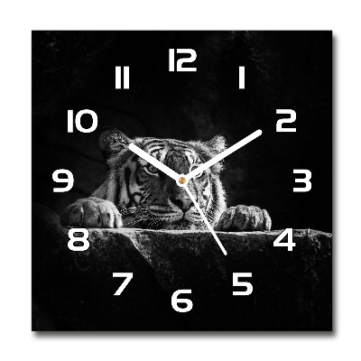 Reloj cuadrado Tigre