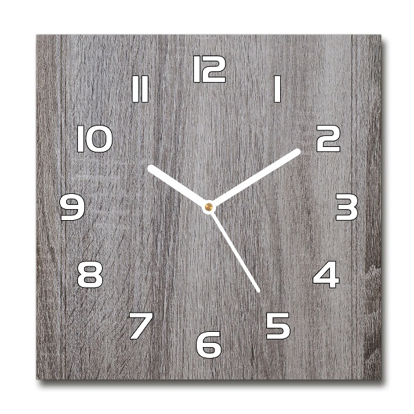 Reloj cuadrado Madera