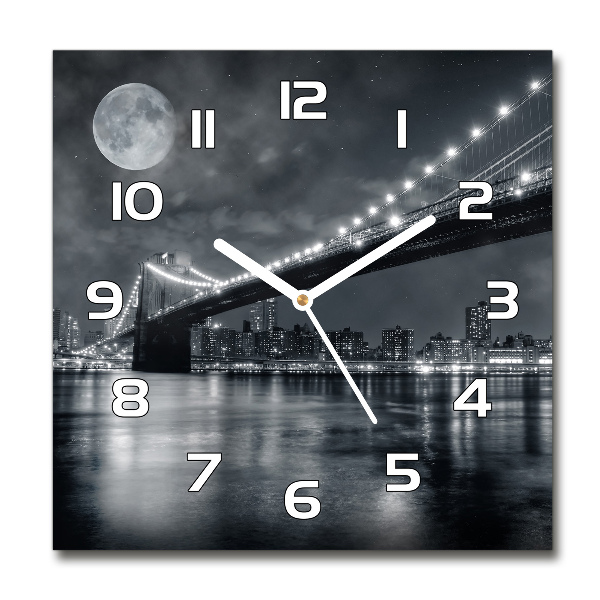 Reloj cuadrado Puente de Brooklyn