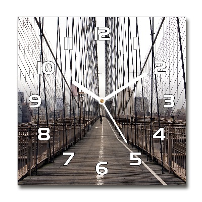 Reloj cuadrado Puente de Brooklyn