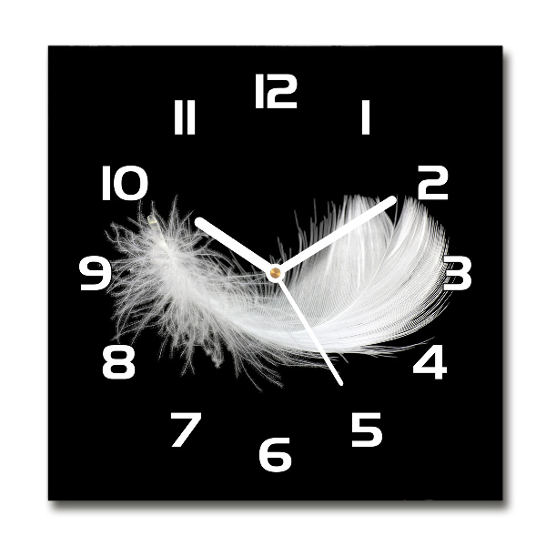 Reloj cuadrado Pluma
