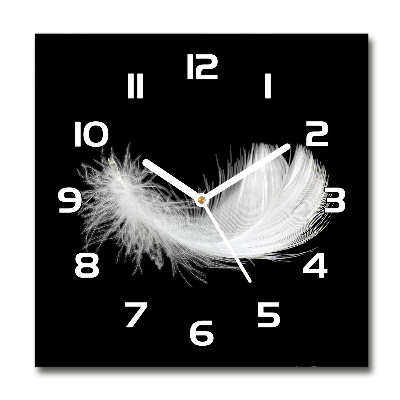 Reloj cuadrado Pluma