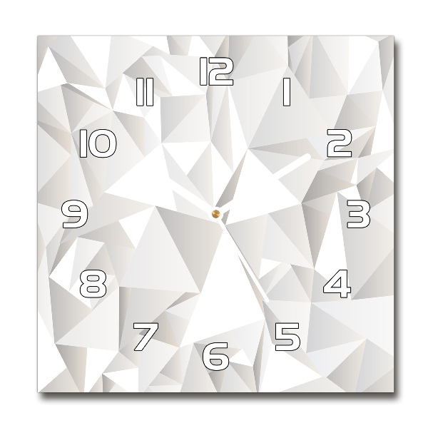 Reloj de pared cuadrado Fondo abstracto