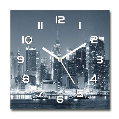 Reloj cuadrado Manhattan Nueva York